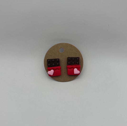 chocolate bar studs